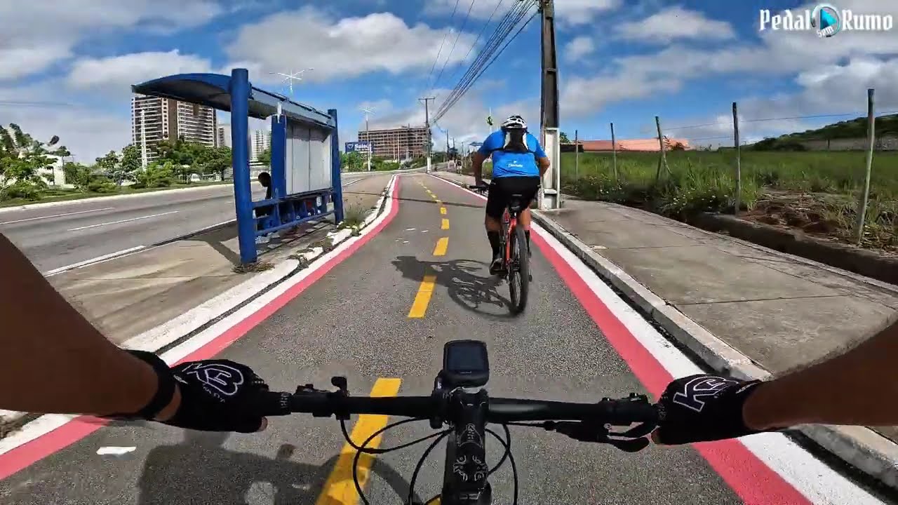 Pedalando pela orla de maceió, domingão com (Pedal Sem Rumo)