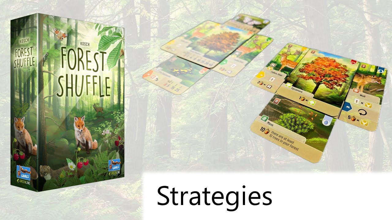 Forest Shuffle: Winning Strategies