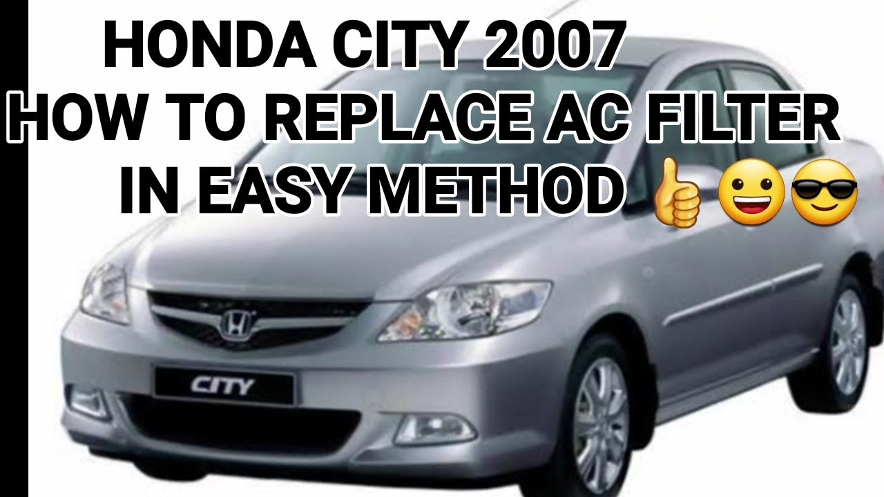 HONDA CITY DOLPHIN HOW CHANGE AC FILTER,  EASLY WITHOUT CUTTING ANYTHING.