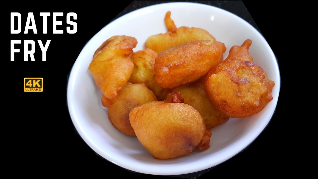 ഈത്തപ്പഴം പൊരിച്ചത് | Dates fry | Ethapazham porichath | Eethapazham | Dates Fritters Recipe | Snack