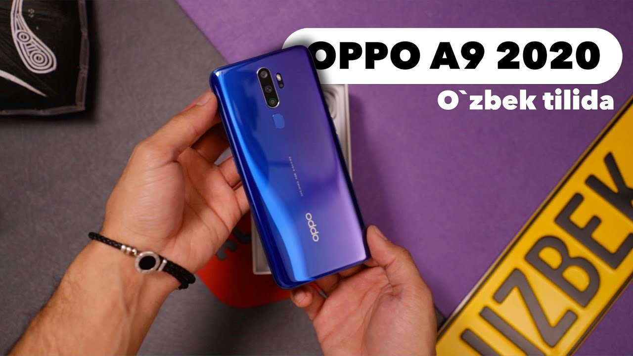 OPPO A9 2020 - o`zbek tilida!