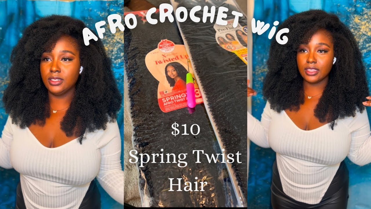 Afro Crochet Wig You Can Make , Easy!