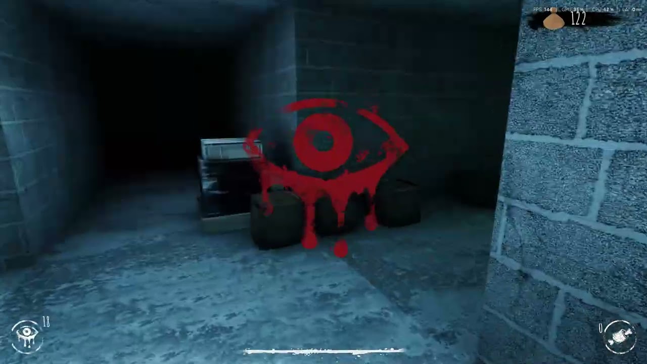 Eyes horror game 400 tane bags topladım