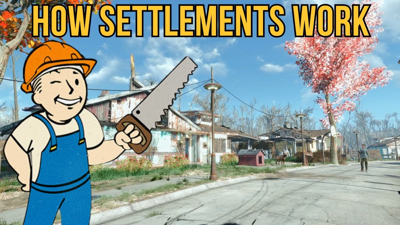 Как работают поселения — Fallout 4 (обновление следующего поколения)