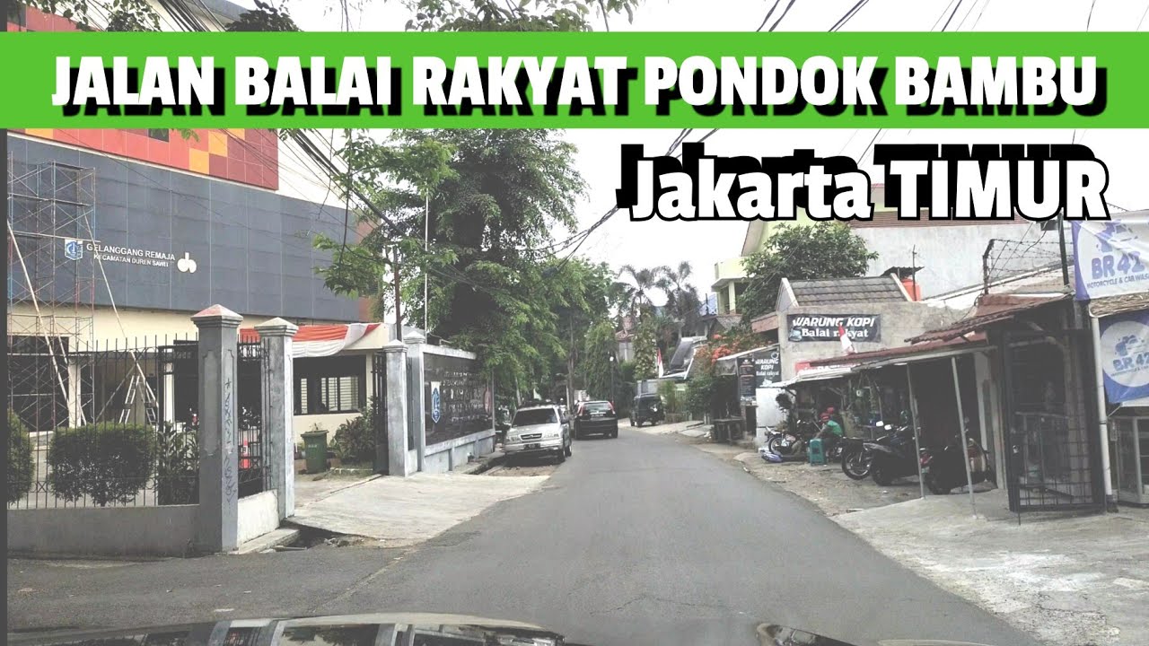 Blusukan Jalan Balai Rakyat Pondok Bambu Tembus Lingkar Duren Sawit