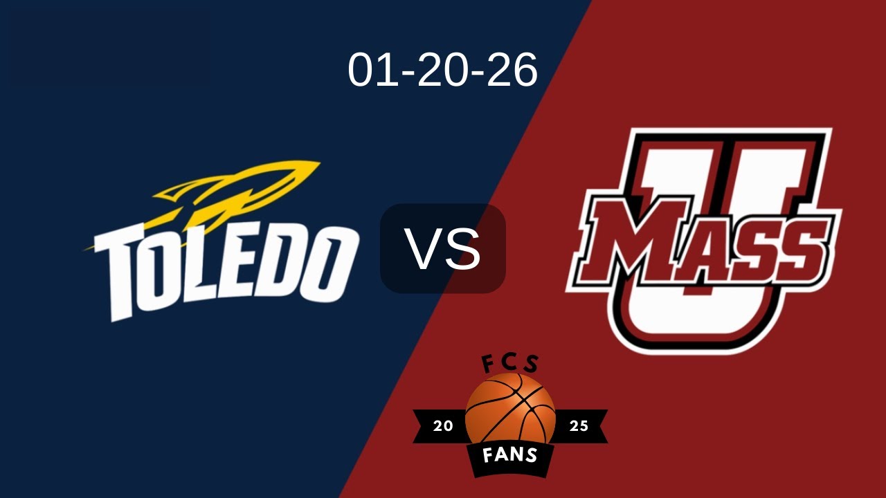 Toledo vs. UMass NCAA Men's Basketball Extended Highlights - 01-20-26