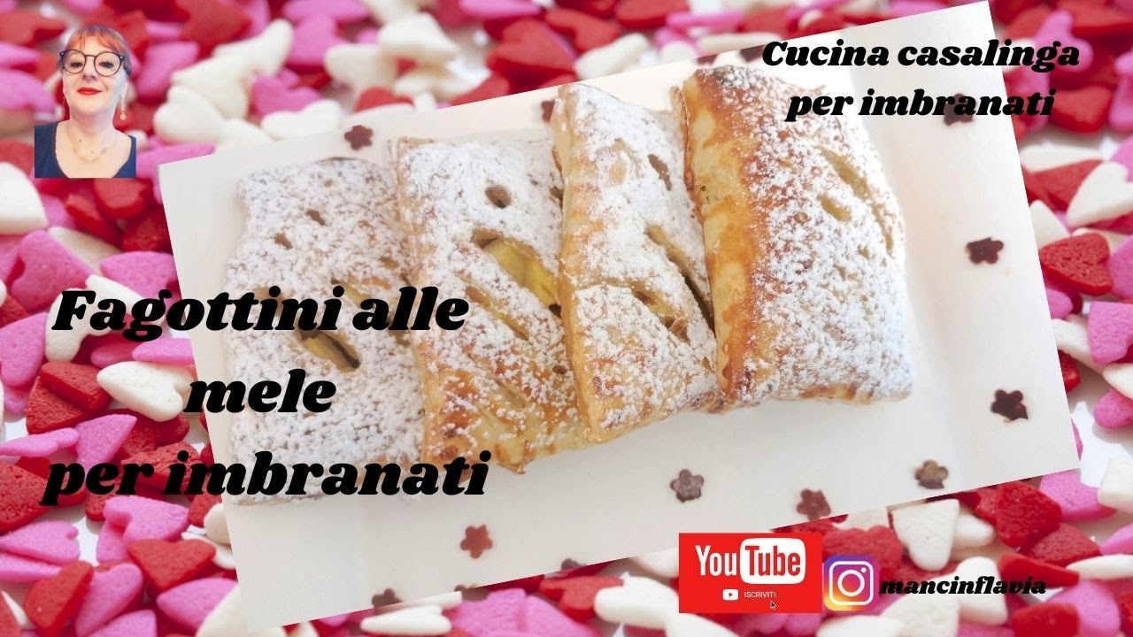 Fagottini di mele per imbranati#pastasfoglia#mele#USCITEILIKE