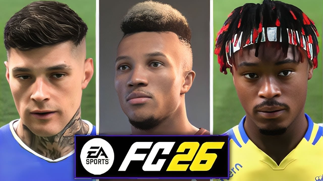 FC 26 | ALL 113 Players with Dyed Hair – NEW Real Faces Added ✅