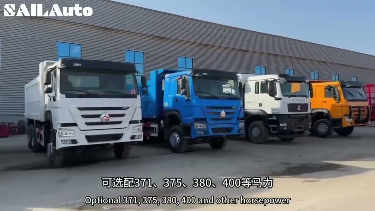 HOWO Dump Truck | Durable Tipper Truck for Construction & Mining