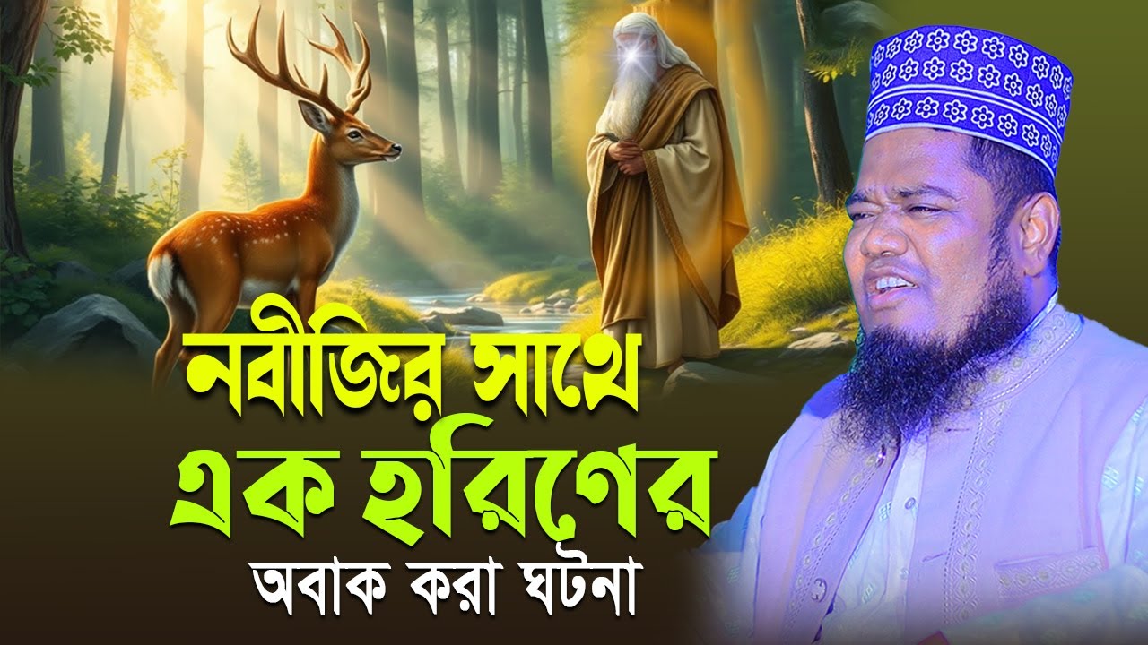 বনের পশু ও নবীজির হ্নদযবিদারক ঘটনা। ক্বারী রুহুল আমীন সিদ্দীকি। Ruhul amin siddiki new waz