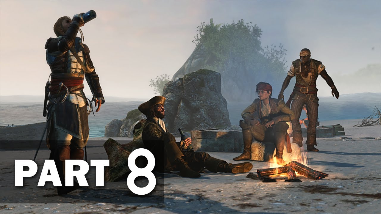 Assassin's Creed 4: Black Flag - Walkthrough Part 8 - Proper Defenses (100% Sync)
