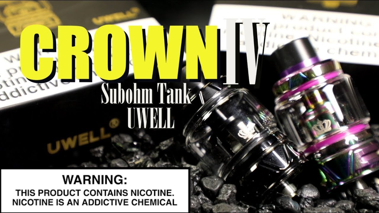 CROWN IV Sub-ohm Tank by Uwell ~Vape Tank review~