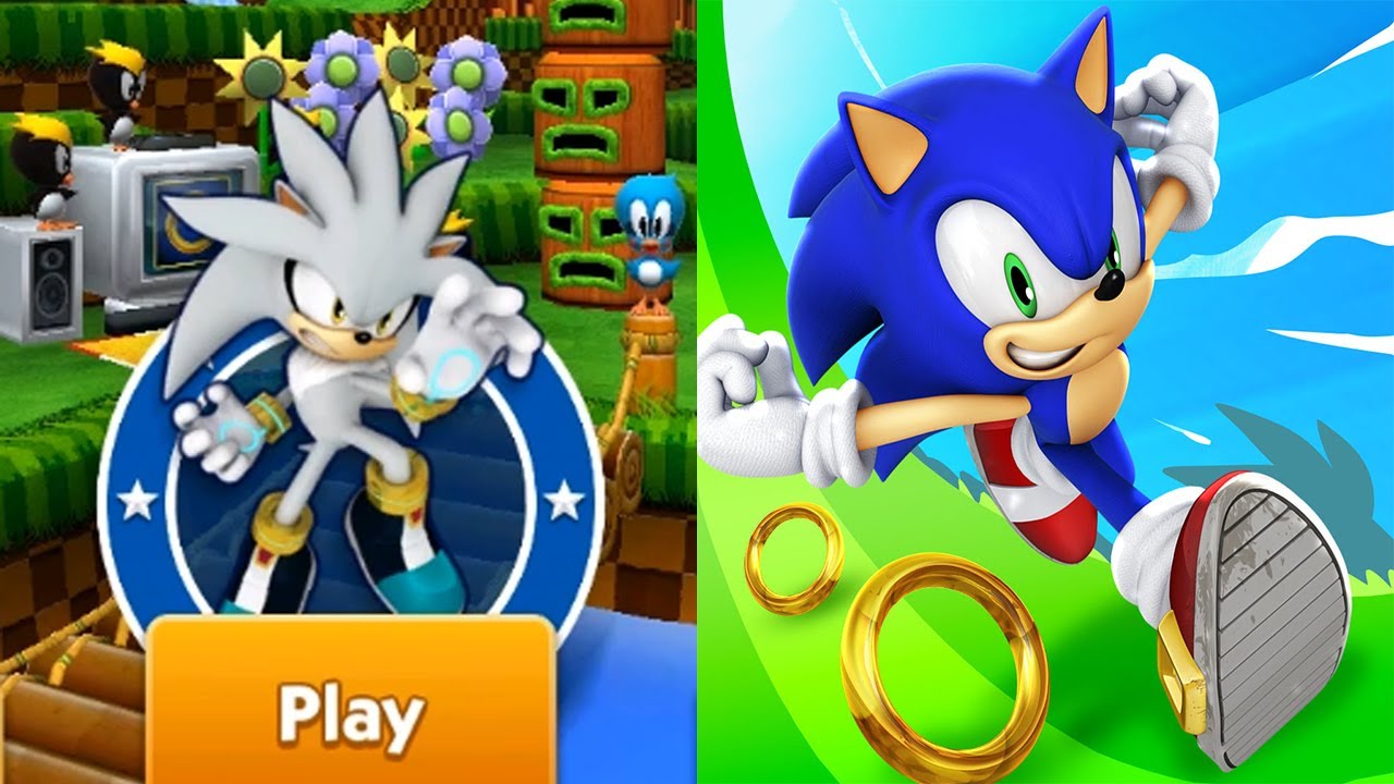 Sonic Dash - SILVER Android Gameplay Ep 156