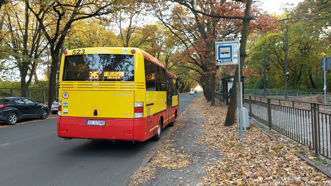 [🇵🇱PL] A21 Żory (Wrocław) - SOR BN8.5 #523 - [🚍345➡️WIELKA WYSPA]