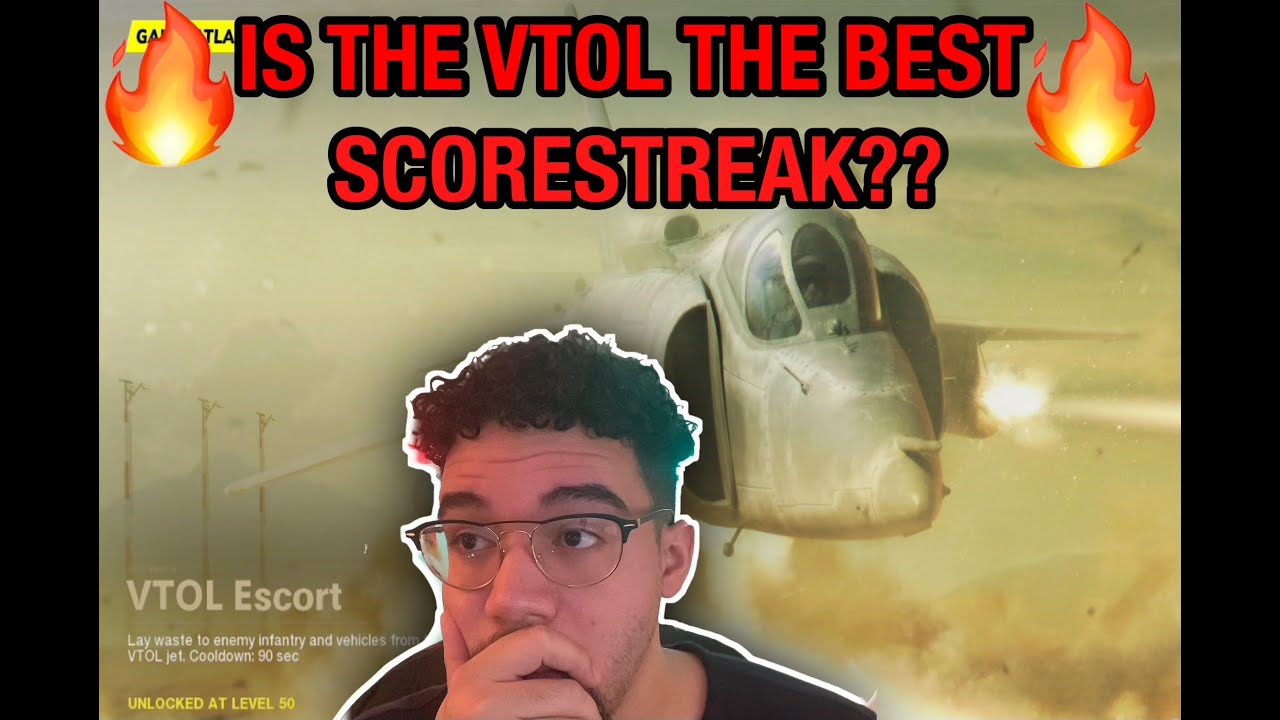 IS THE VTOL THE BEST SCORESTREAK!?(Cold War Gameplay)