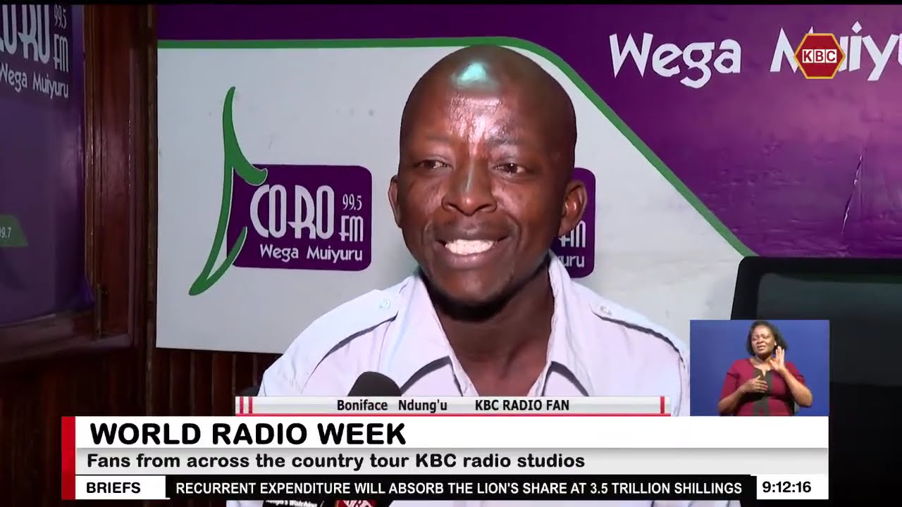 Fans tour KBC radio studios to mark World Radio Day