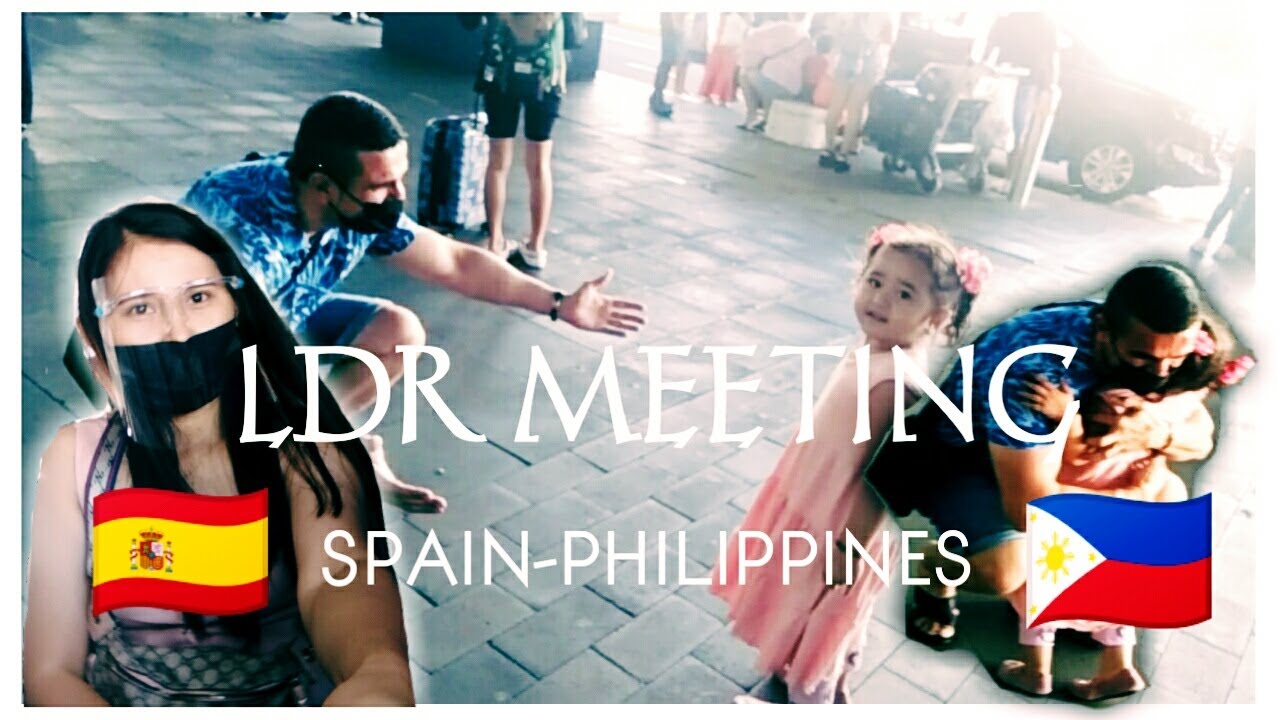 LDR MEETING 2021/FATHER AND DAUGHTER FIRST MEETING/ LIZA'S FIRST PLANE RIDE / SPANISH-FILIPINA