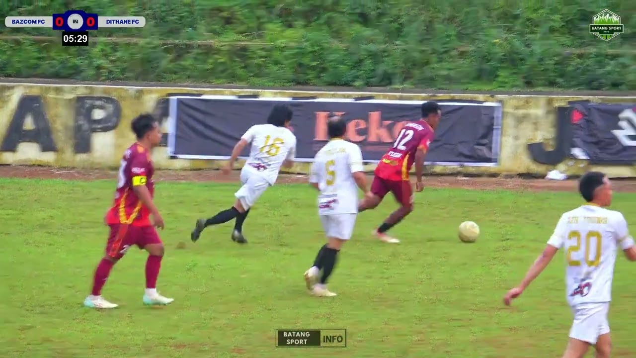 BAZCOM FC VS DITHANE FC /// KEPUH EXHIBITION FT BATANG SPORT INFO 