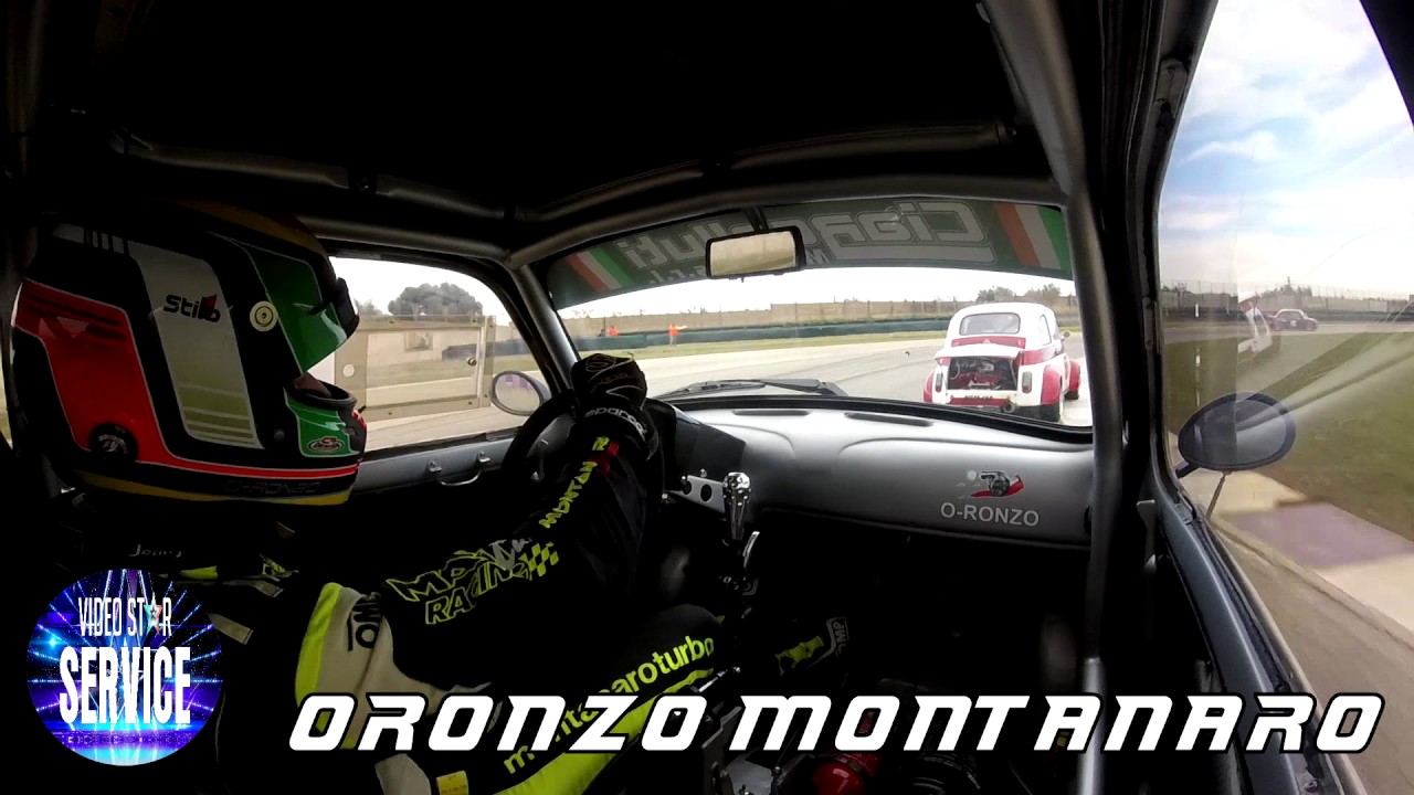 Oronzo Montanaro// Fiat 500// 4° Trofeo Autodromo del Levante 2017 1^prova