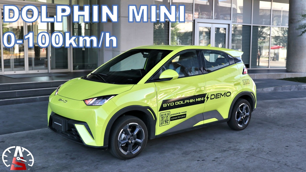 BYD Dolphin Mini (Seagull) - El Pikachu de los EV urbanos (0-100km/h y Frenado)