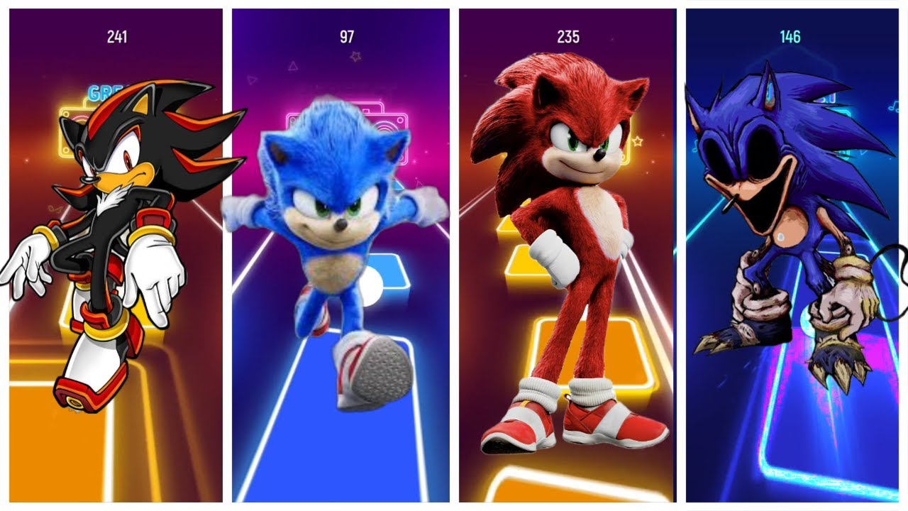 ⚡ Original Sonic 🆚 Shadow the Hedgehog 🆚 Sonic.EXE 🆚 Shin Sonic