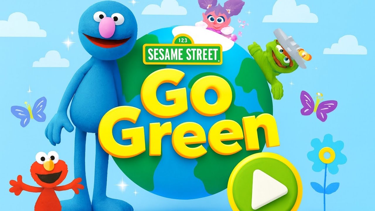 Улица Сезам: Забота об окружающей среде 💚 Игра PBS KIDS (мини-зона исследователей)