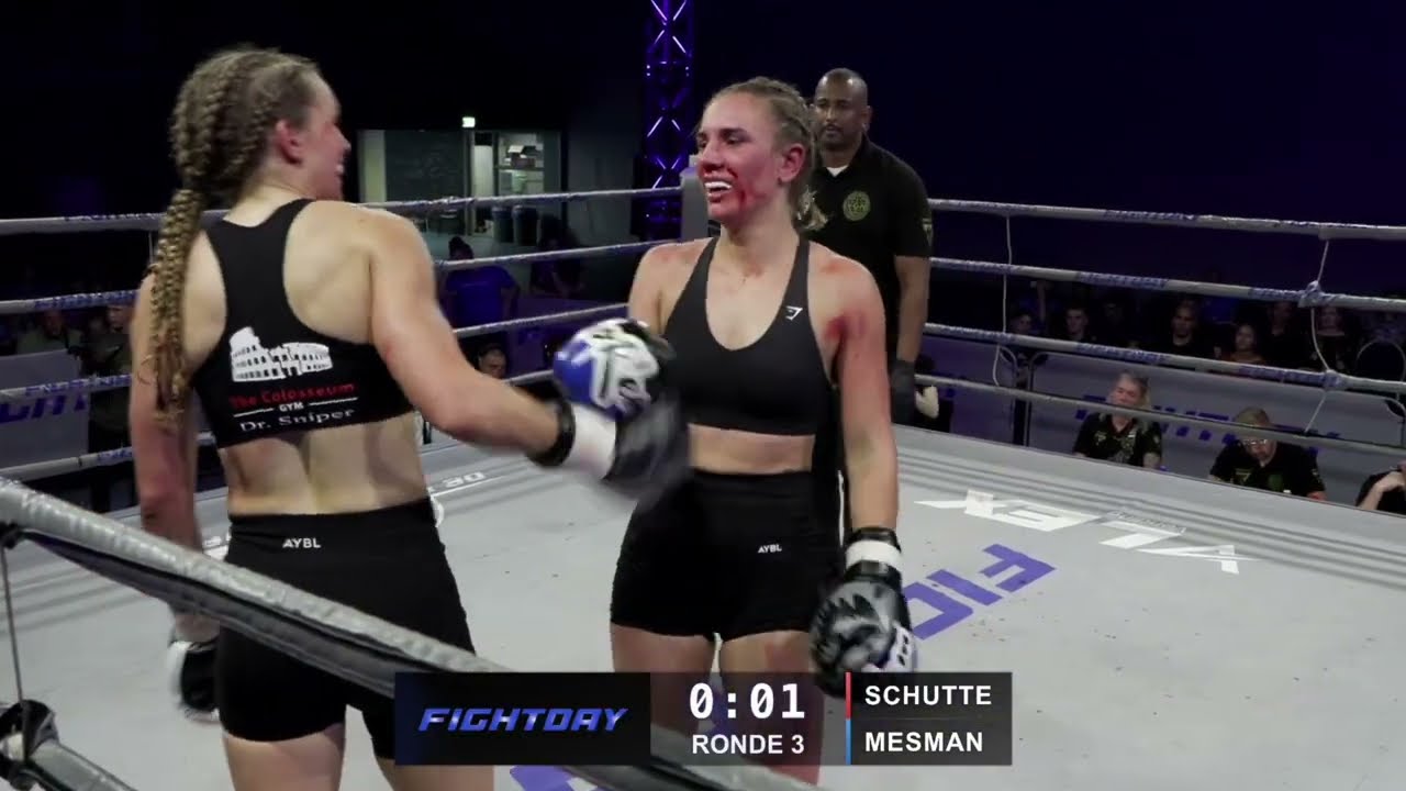 Hilde Schutte vs. Demi Mesman (B-Klasse) | Fightday - 13 juli 2025