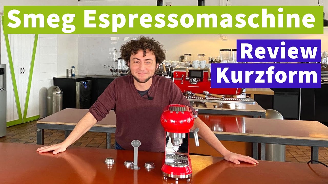 Smeg Espressomaschine ECF 01 Review - Kurzvariante Kaffeemacher-Video