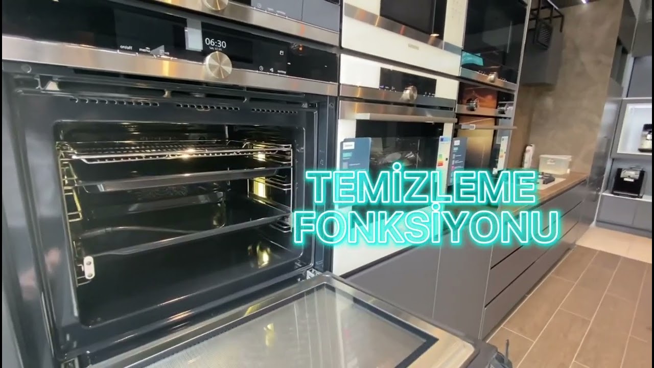 Siemens iQ700 Buhar ve Mikrodalga Fonksiyonlu Ankastre Fırın