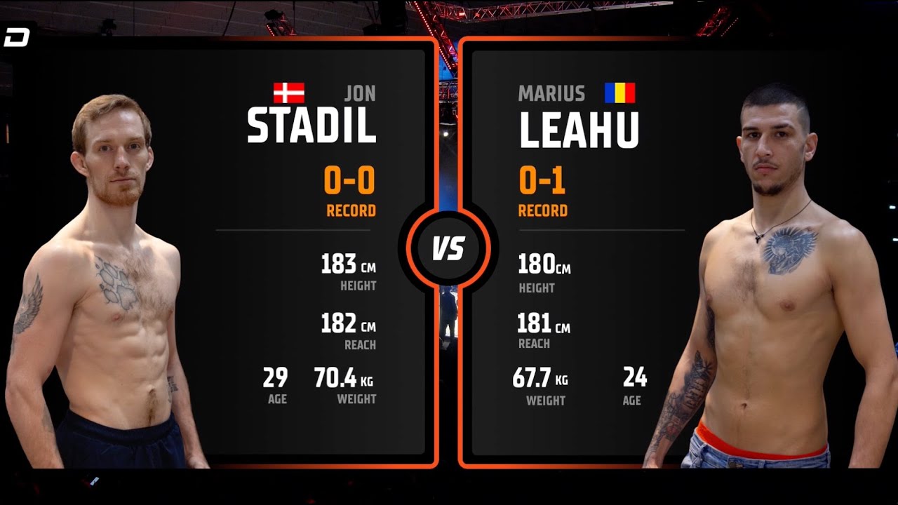 Jon Stadil Palm VS Marius Leahu - FULL FIGHT | DFC 2.0