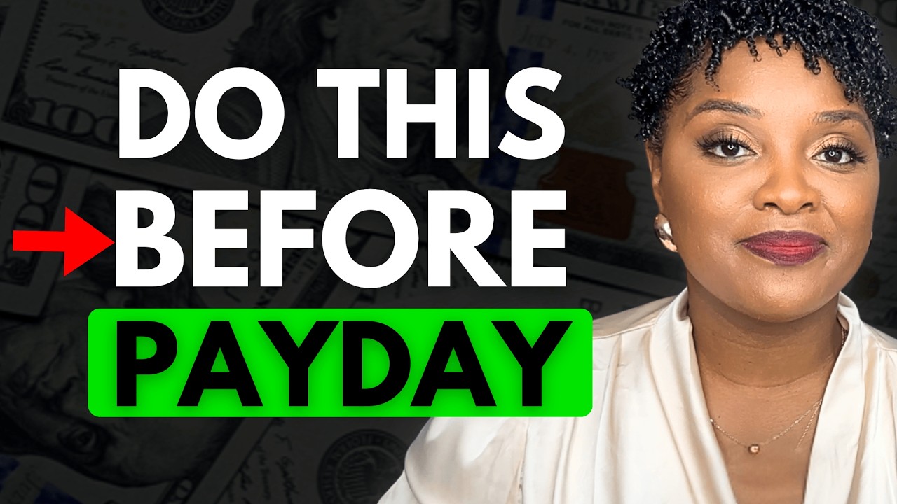 Do This BEFORE You Get Paid (Payday Routine)