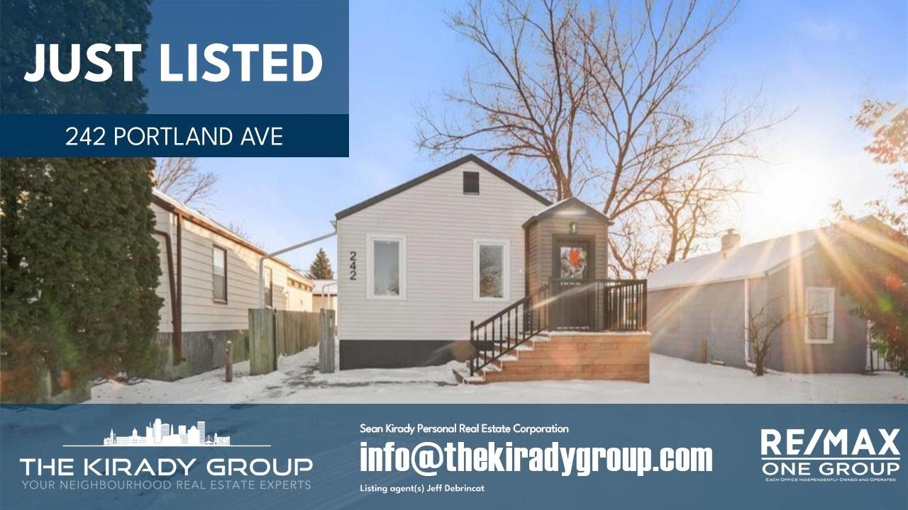 House For Sale at 242 Portland Ave in St Vital, Winnipeg
