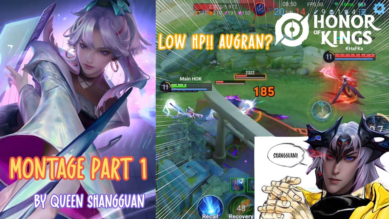 Lolos Dari Maut?! Kaisar Augran 🫣 Moment Mengagumkan Shangguan| Honor of Kings 