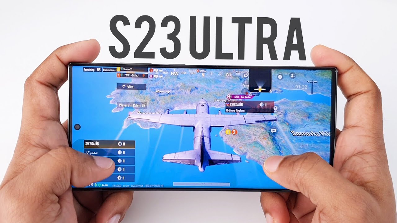 Samsung Galaxy S23 Ultra Gaming Test: PUBG Graphics, Heating & Battery!
