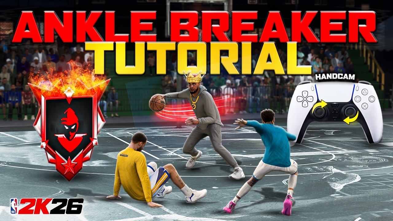 Как ломать лодыжки каждый раз в NBA 2K26 для ЛЮБОГО СТИЛЬНОГО ИГРОКА! Учебник по дриблингу с помо...