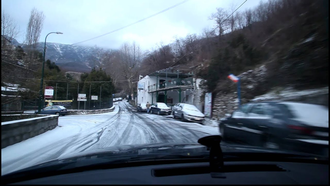 Verso la Badia innevata ore 7.15 del 7/2/12