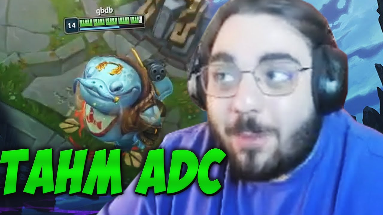 ΠΑΙΖΩ TAHM KENCH ADC ΚΑΙ ΔΕΝ ΤΡΩΩ DAMAGE!