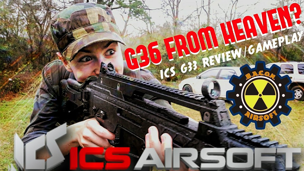 ICS G33 Review/Gameplay at PAC Airsoft