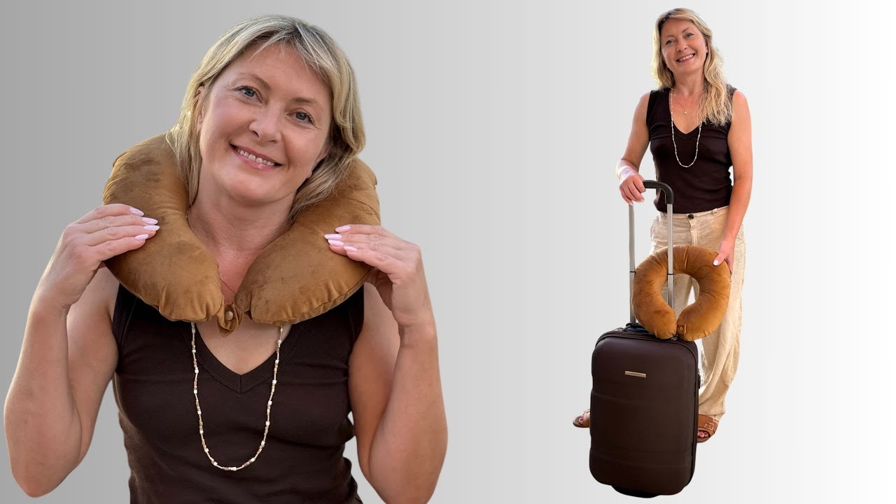 COMO COSER ALMOHADA DE VIAJE DE CUELLO / O para coche / PASO A PASO