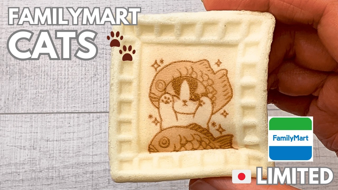 I Tried FamilyMart’s Limited Cat Sweets in Japan.