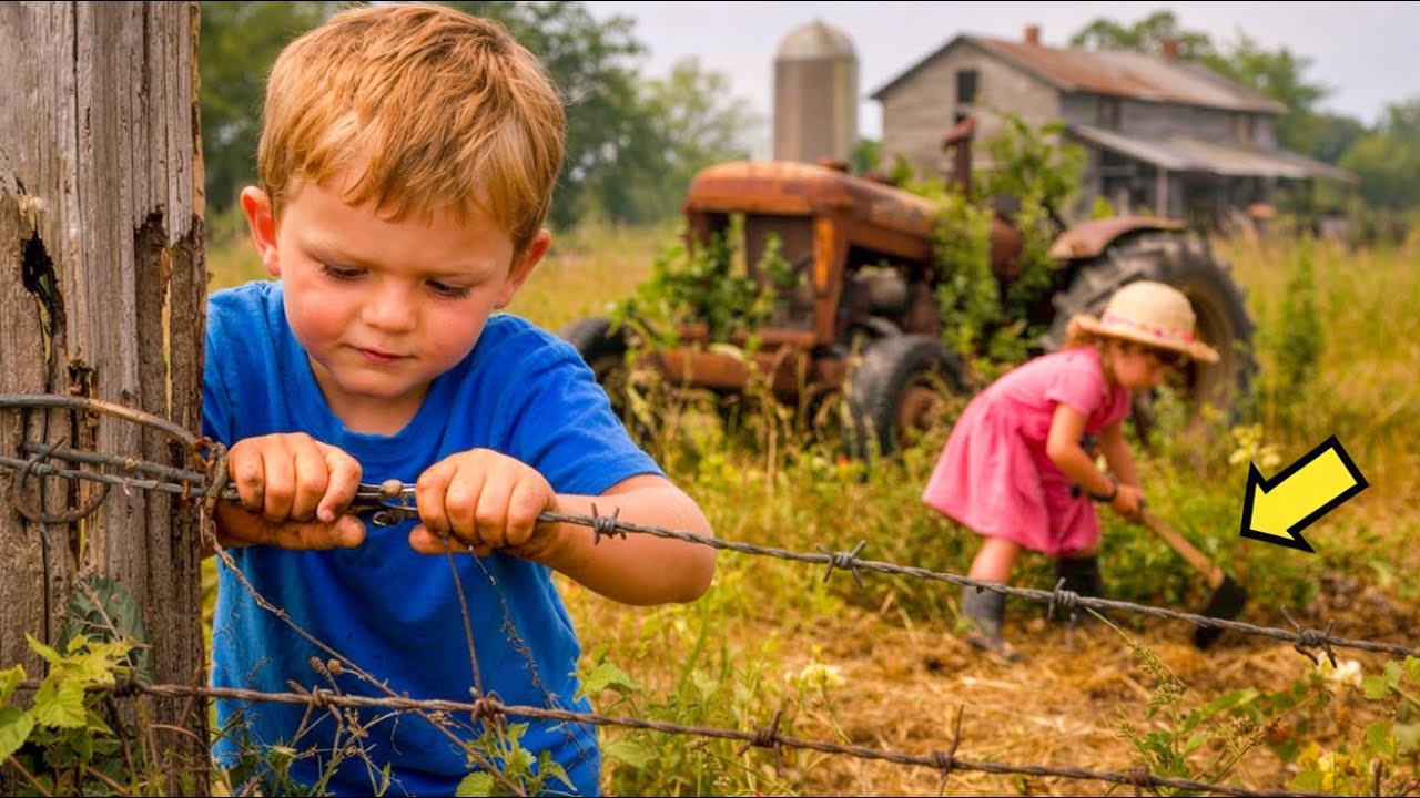 ABANDONED BY THEIR STEPMOTHER… A GENIUS BOY TURNED AN OLD FARM INTO MILLIONS