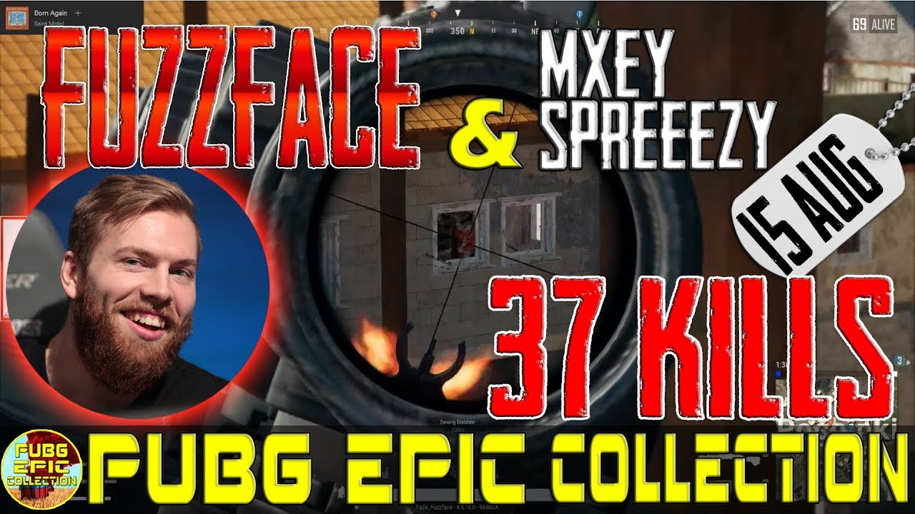 FuzzFace, mxey, sprEEEzy | 37 kills | PUBG EPIC Collection