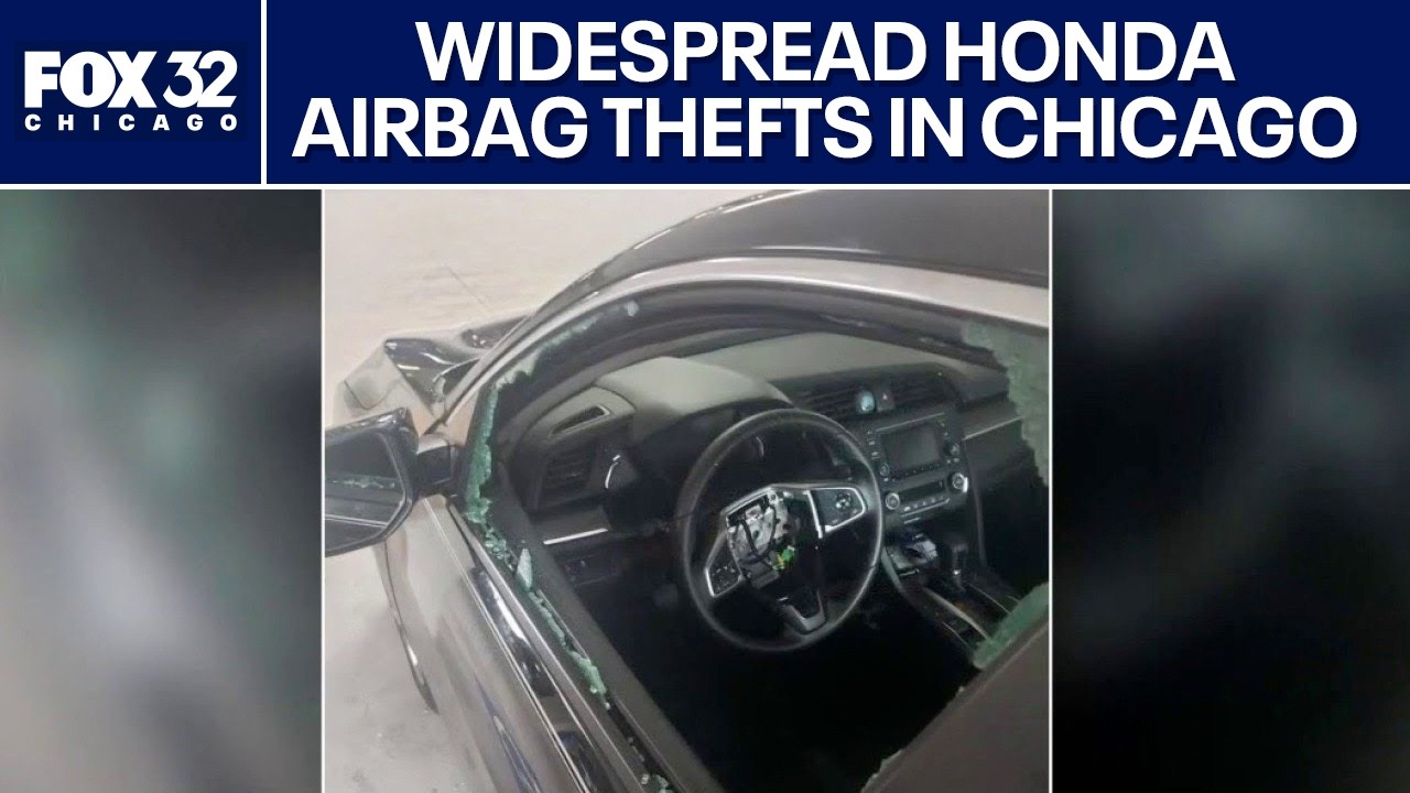 Police warn of widespread Honda airbag thefts in overnight Chicago burglaries
