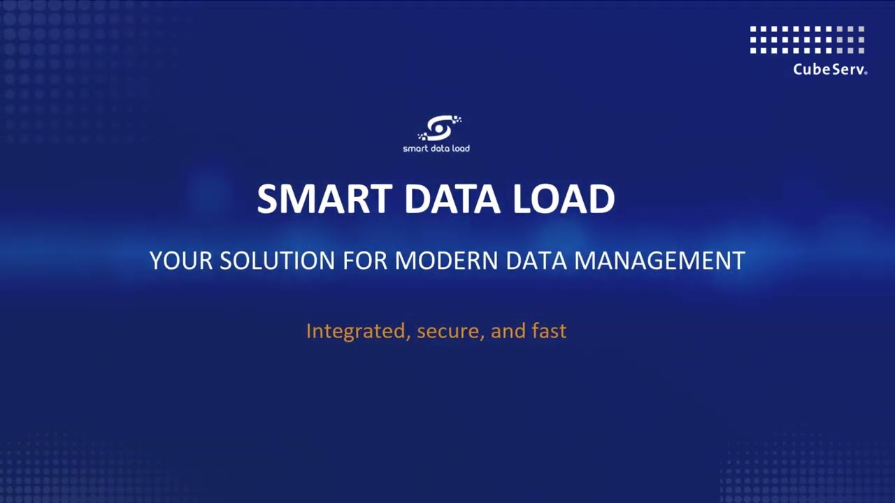 Smart Data Load: Your solution for modern data management