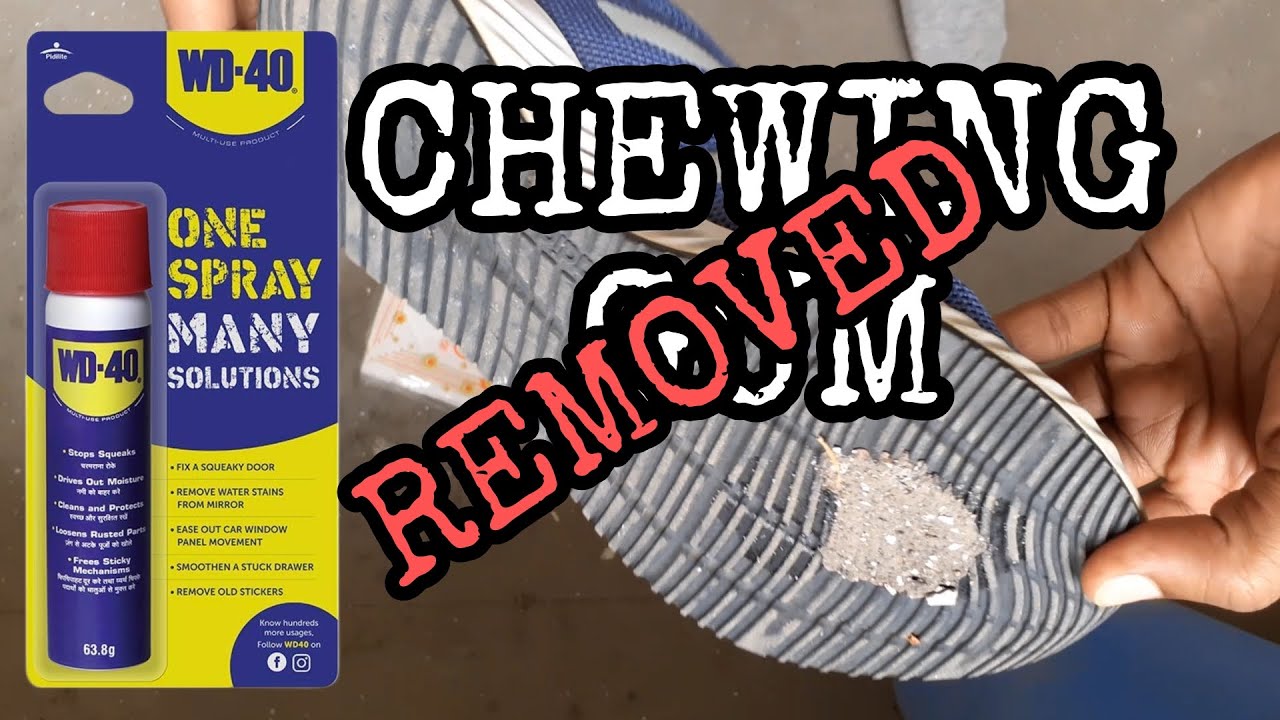 Chewing Gum removing from Shoe 🔥🔥 CHEWING GUM REMOVE 🔥🔥