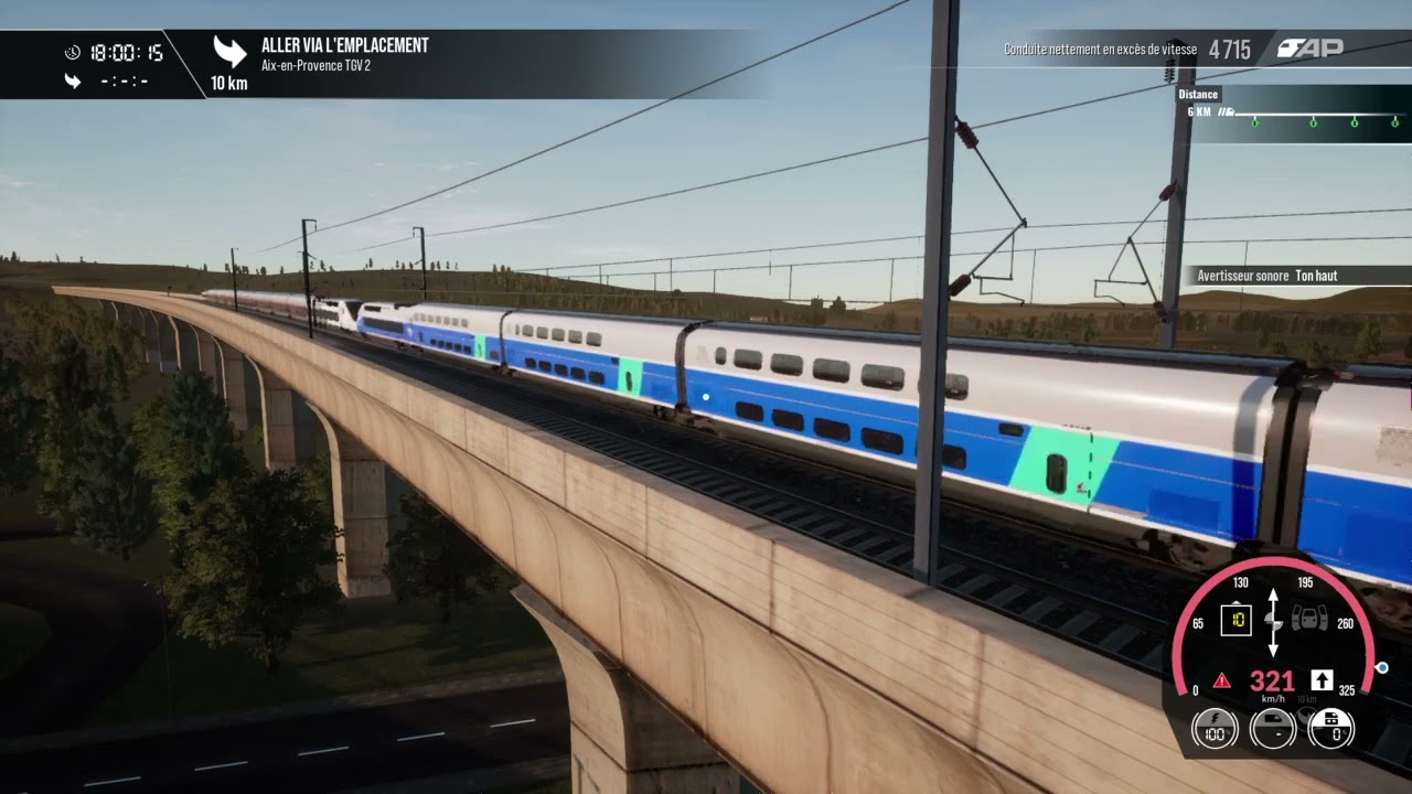 Train Sim World 4 TGV DIRECTION MARSEILLE SAINT CHARLES