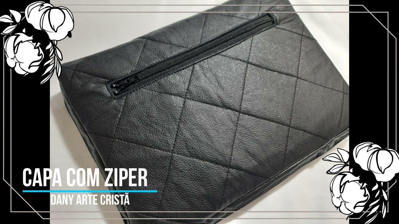 Capa com zíper, para Bíblia ou Livro