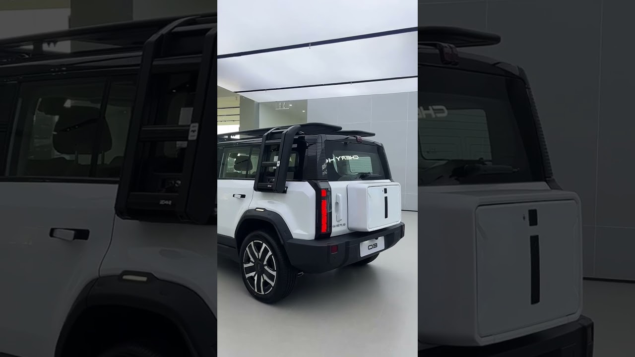 🌟Chery iCAR 03 pure electric SUV, a stylish and rugged new way to travel! ✨ #car #automobile #luxury