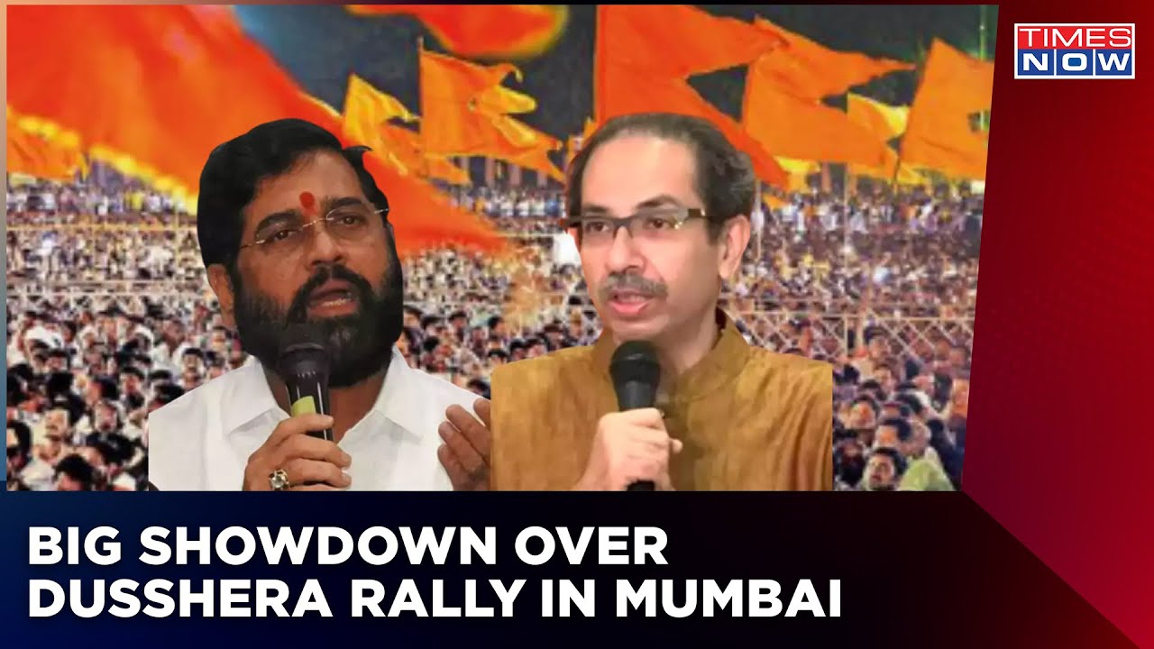 Big Showdown In Mumbai Over Dussehra Rallies By Eknath Shinde & Uddhav Thackeray | English News