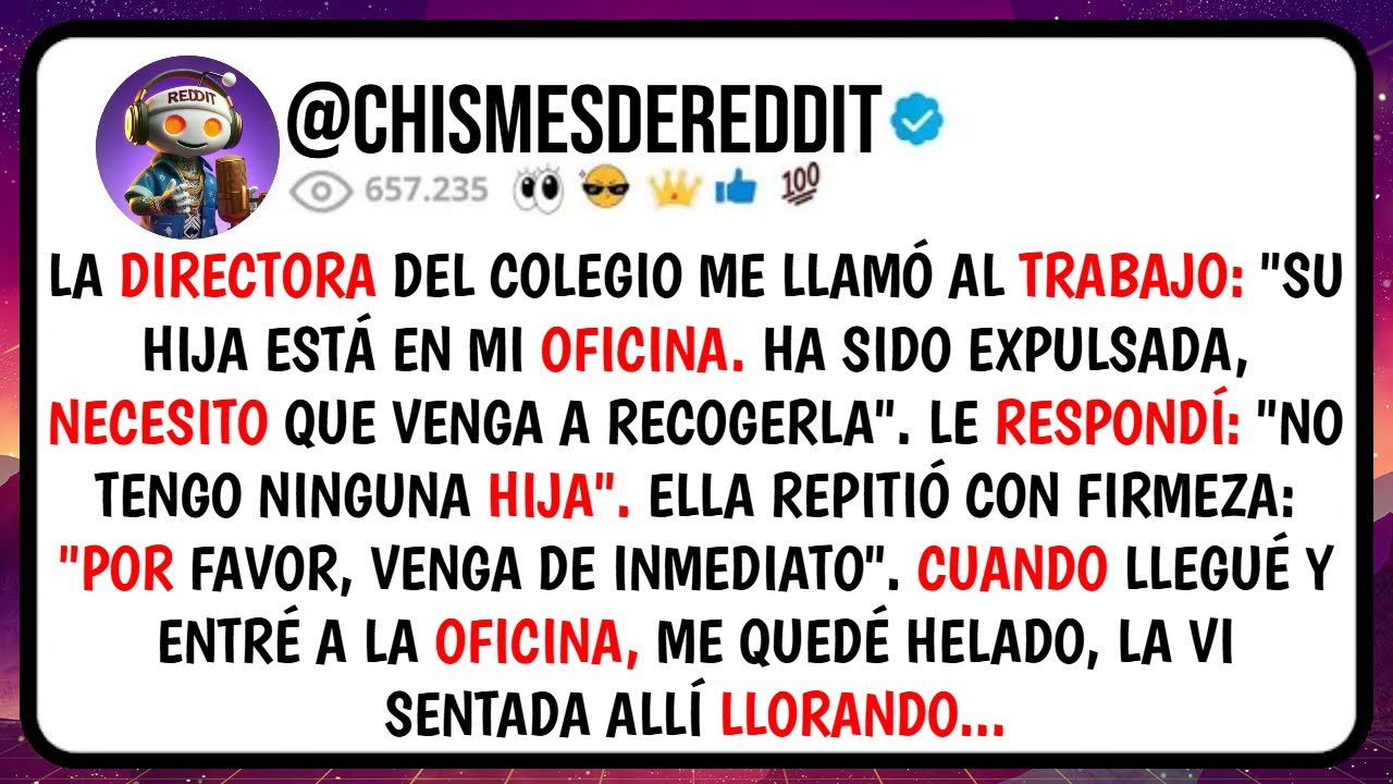 La DIRECTORA del Colegio Me LLAM&Oacute; al Trabajo: 